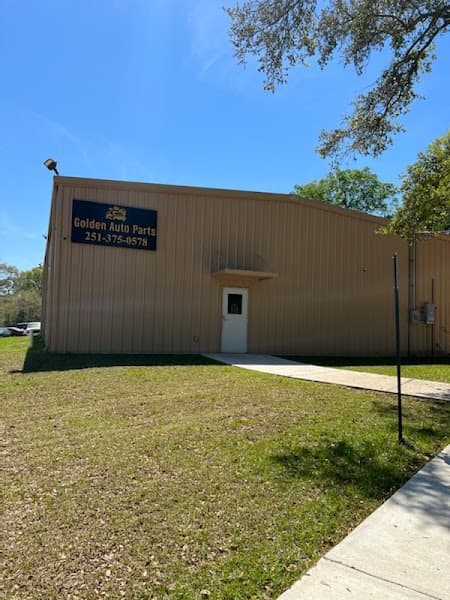 Golden Auto Parts at 1351 Cody Rd N, Mobile, AL 36608 — used auto parts in Mobile, AL