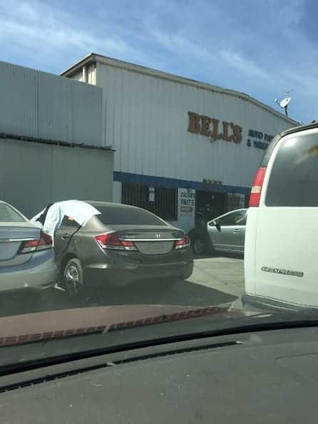 Green Auto Parts & Recycling DBA Bell's Auto Parts & Wrecking at 8777 San Fernando Rd, Sun Valley, CA 91352 — used auto parts in Los Angeles, CA