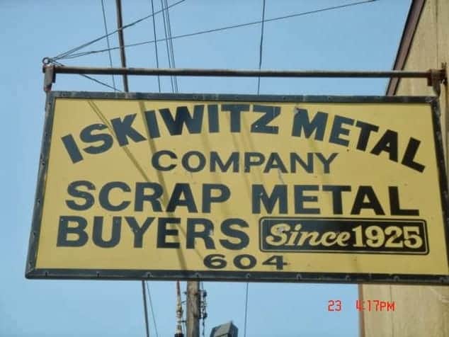 Iskiwitz Metal's Scrap Metal Recycling at 604 Marble Ave, Memphis, TN 38107 — used auto parts in Memphis, TN