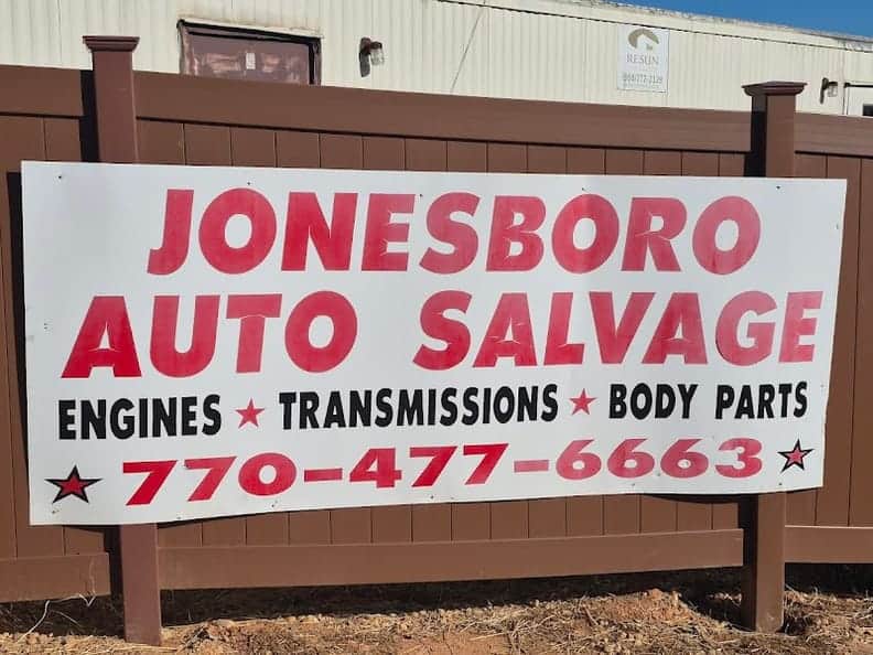 Jonesboro Auto Salvage at 222 Turner Rd, Jonesboro, GA 30236