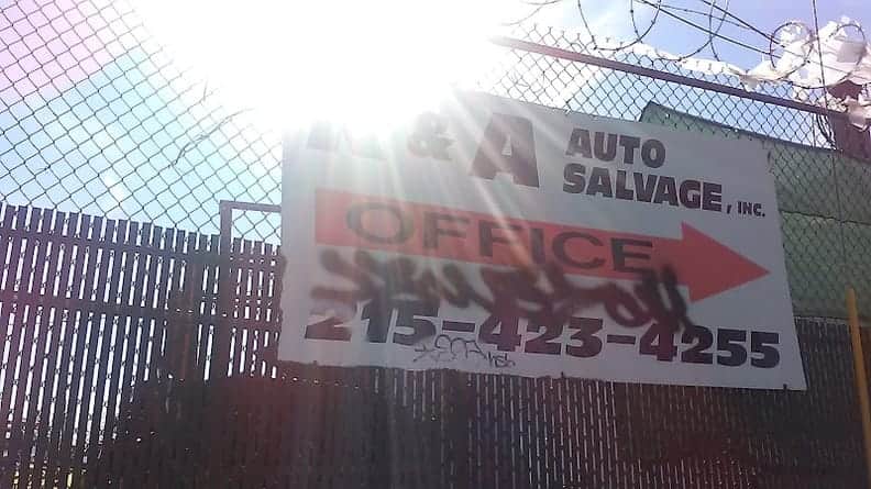 K & A Auto Salvage Inc at 3044-50 N 17th St, Philadelphia, PA 19132 — used auto parts in Philadelphia, PA