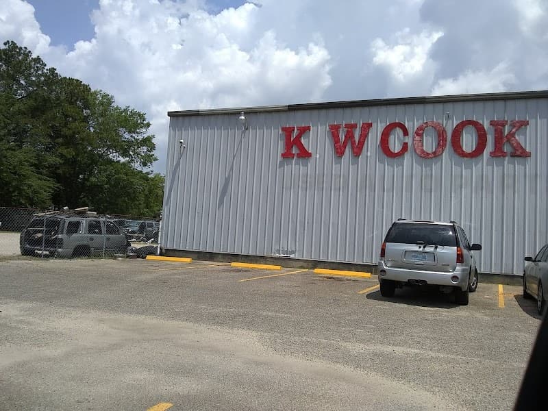 K W Cook's Auto Salvage at 7414 Woolmarket Rd, Biloxi, MS 39532 — used auto parts in Biloxi, MS