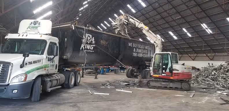 Kings Brothers Metal Recycling at 3737 NW S River Dr, Miami, FL 33142 — used auto parts in Miami, FL