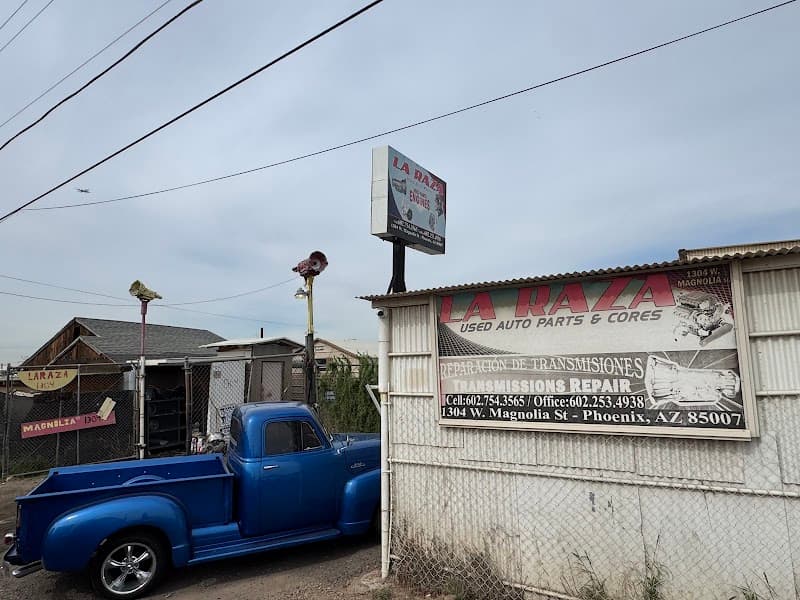 La Raza Used Auto Parts & Cores at 1304 W Magnolia St, Phoenix, AZ 85007