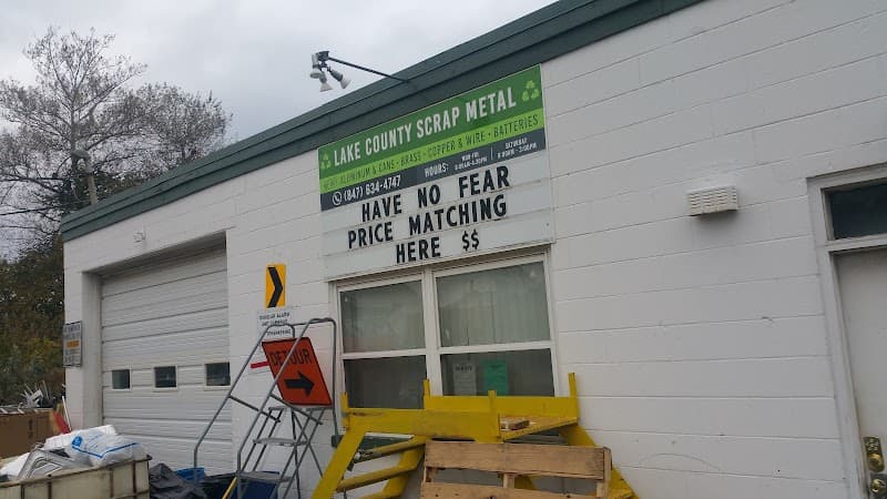 Lake County Scrap Metal at 16534 IL-22, Prairie View, IL 60069