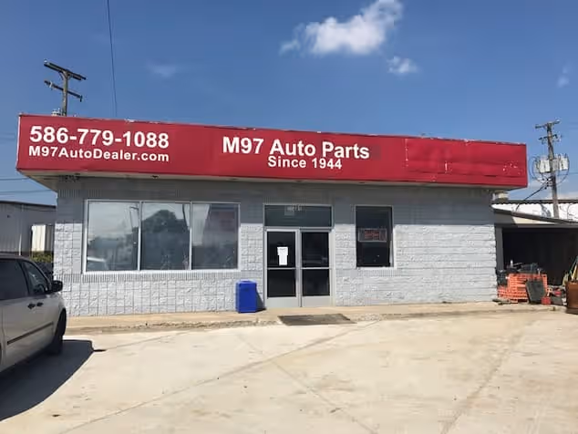 M-97 Auto Parts at 26395 Groesbeck Hwy, Warren, MI 48089 — used auto parts in Warren, MI