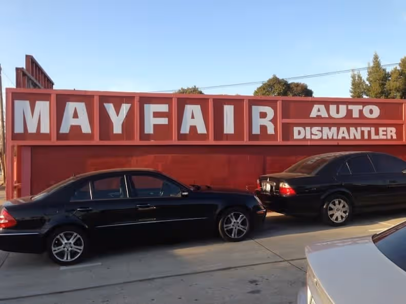 Mayfair Auto Wreckers at 18 N King Rd, San Jose, CA 95116 — used auto parts in San Jose, CA