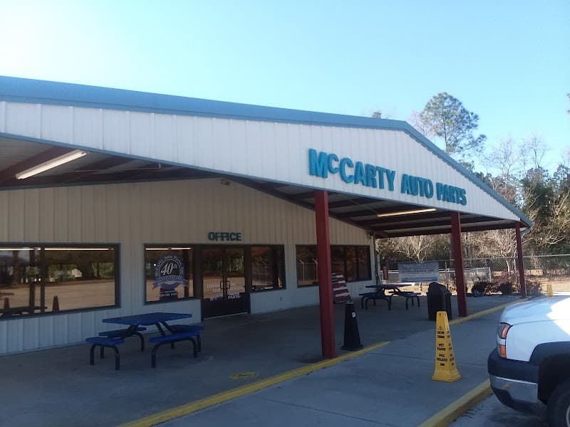 Mc Carty Auto Parts Inc at 103 W Coffee St, Hazlehurst, GA 31539 — used auto parts in Hazlehurst, GA