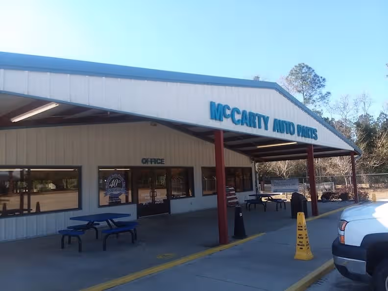 Mc Carty's Auto Parts Inc at 1118 Altamaha Rd, Hazlehurst, GA 31539 — used auto parts in Hazlehurst, GA