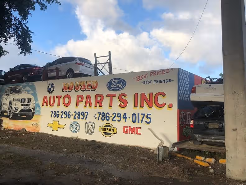 MD USED AUTO PARTS INC. — used auto parts in Miami, FL