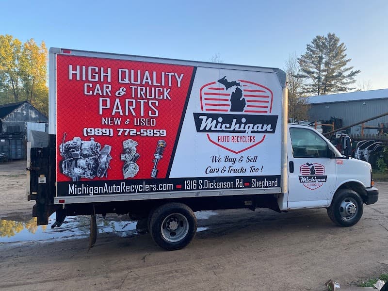 Michigan Auto Recyclers - Previously Oil City Auto Salvage at 1316 S Dickenson Rd, Shepherd, MI 48883