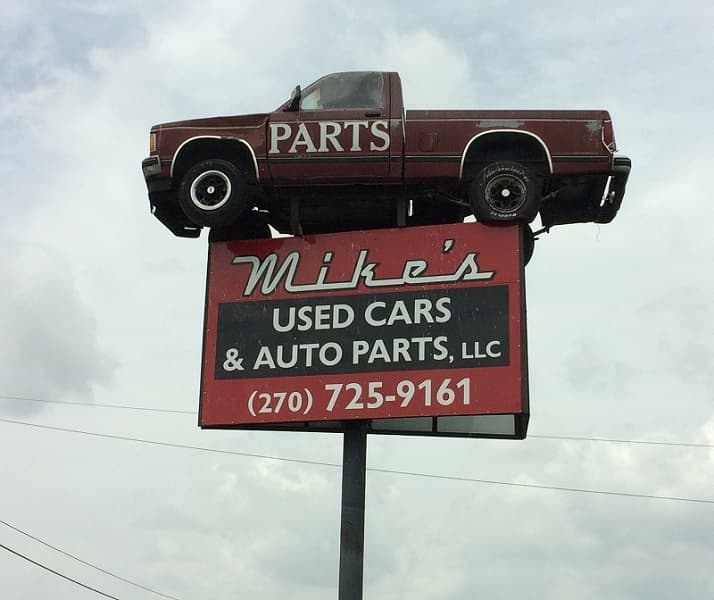 Mike's Used Cars & Auto Parts at 144 Top Dog Ln, Russellville, KY 42276