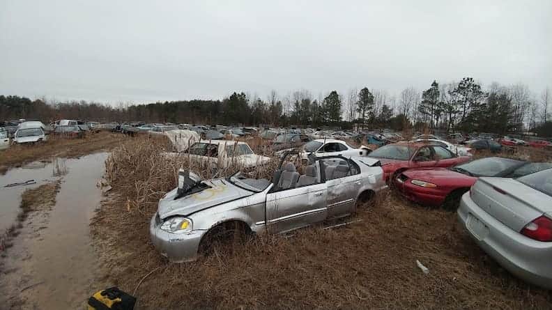 Mitchell's Auto and Truck Salvage at 12441 Whitesville Rd, Laurel, DE 19956 — used auto parts in Laurel, DE