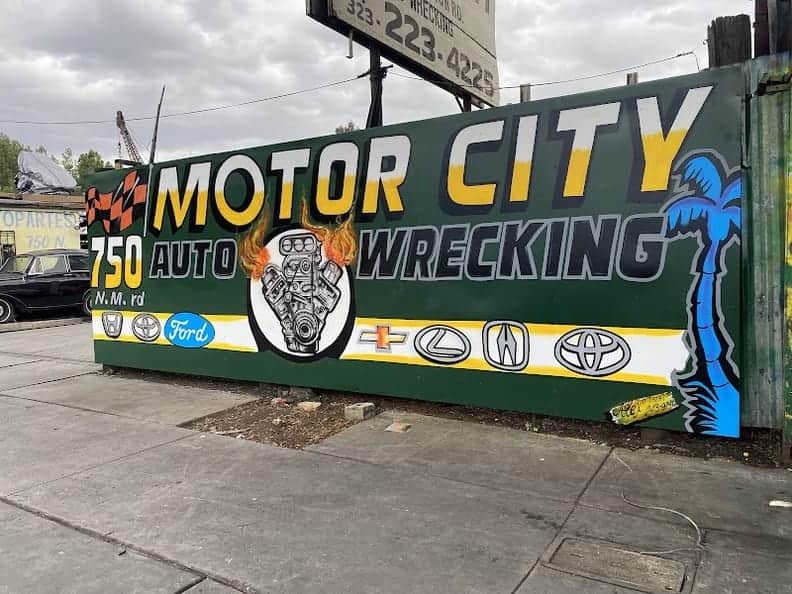 Motor City Auto Wrecking — used auto parts in Los Angeles, CA