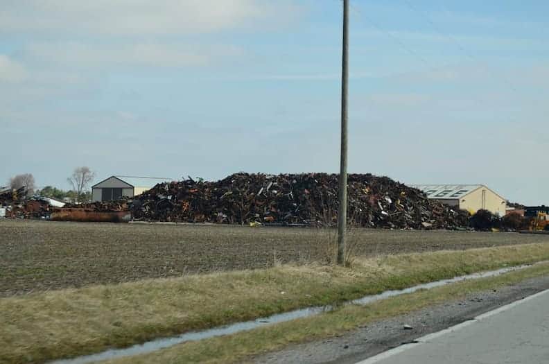 Mullins salvage at 5733 Rte 66, Mt Olive, IL 62069 — used auto parts in Mount Olive, IL