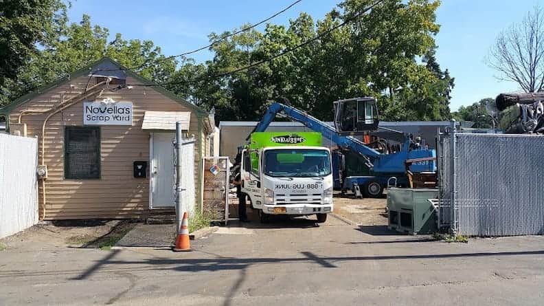 Novellas Scrap Yard at 5 Thorpe St, Danbury, CT 06810 — used auto parts in Danbury, CT