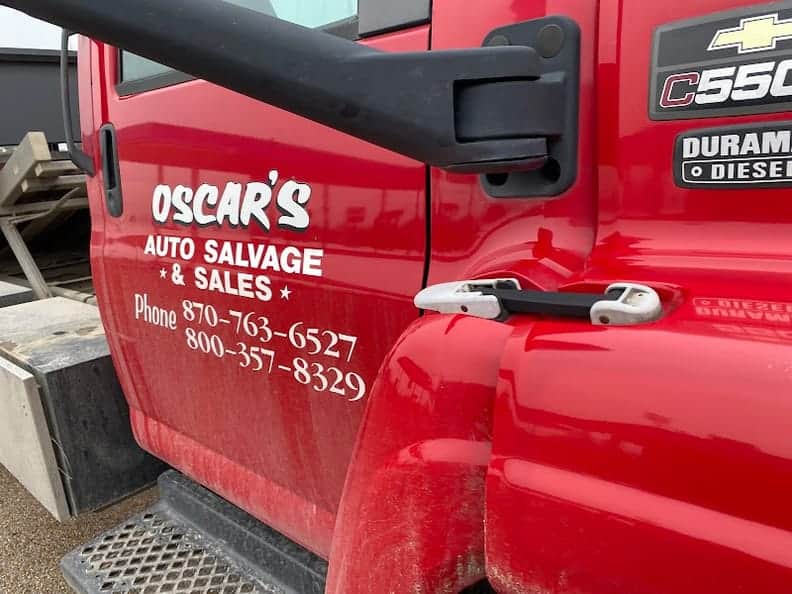 Oscar's Auto Salvage & Sales at 3032 E County Rd 378, Blytheville, AR 72315 — used auto parts in Blytheville, AR