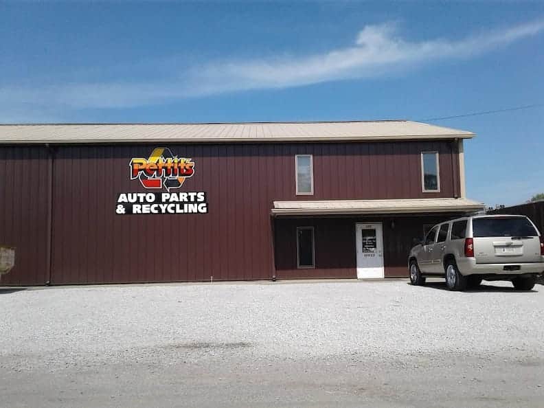 Pettit's Auto Parts & Recycling, Inc. at 200 Goodrich Ave, Shelbyville, IN 46176 — used auto parts in Shelbyville, IN
