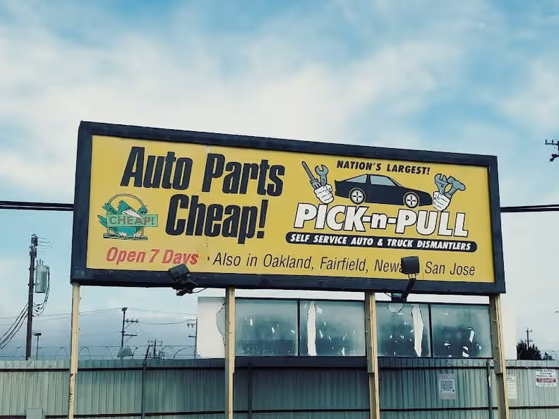 Pick-n-Pull at 1015 Market Ave, Richmond, CA 94806 — used auto parts in Richmond, CA