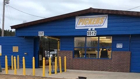 Pickers "U-Pull-It" Self Service Auto Parts "Salvage" at 5512 E 9th St, Texarkana, AR 71854