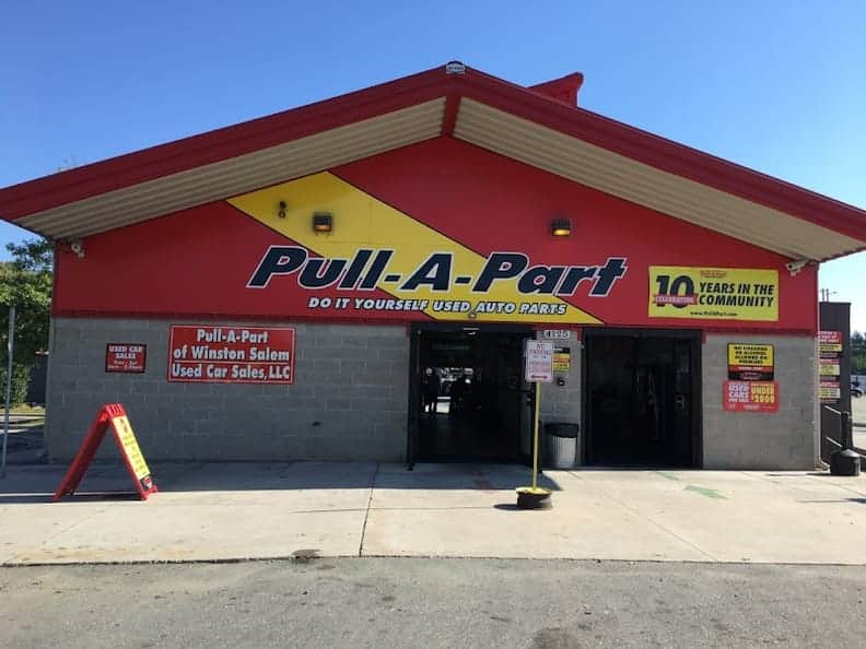 Pull-A-Part at 4125 N Patterson Ave, Winston-Salem, NC 27105