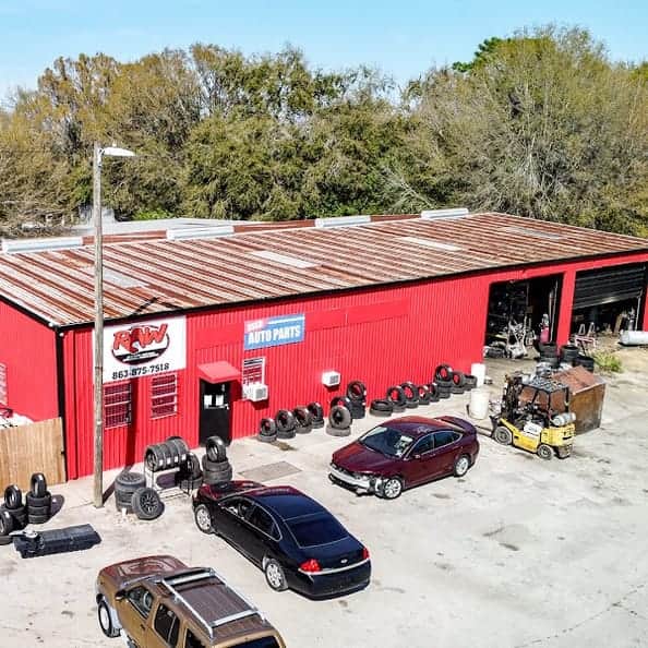 RAW AUTO PARTS at 805 Old Winter Haven Rd, Auburndale, FL 33823 — used auto parts in Auburndale, FL