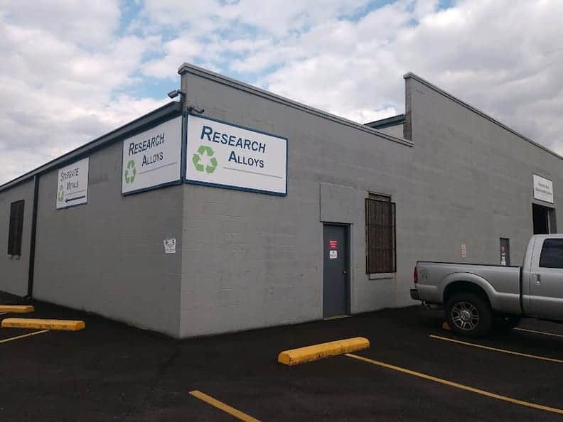 Research Alloys Co. Inc. at 110 N Sylvan Ave, Columbus, OH 43204 — used auto parts in Columbus, OH