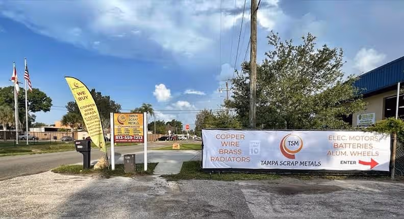 Safe Scrap Metals Recycling at 3917 W South Ave Unit A, Tampa, FL 33614 — used auto parts in Tampa, FL