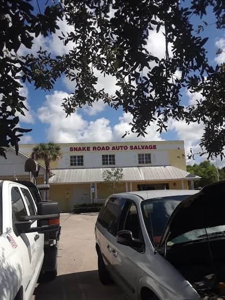 Snake Road Auto Salvage at 1650 SE Salerno Rd, Stuart, FL 34997 — used auto parts in Stuart, FL