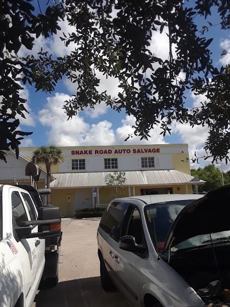 Snake Road Auto Salvage at 1650 SE Salerno Rd, Stuart, FL 34997 — used auto parts in Stuart, FL