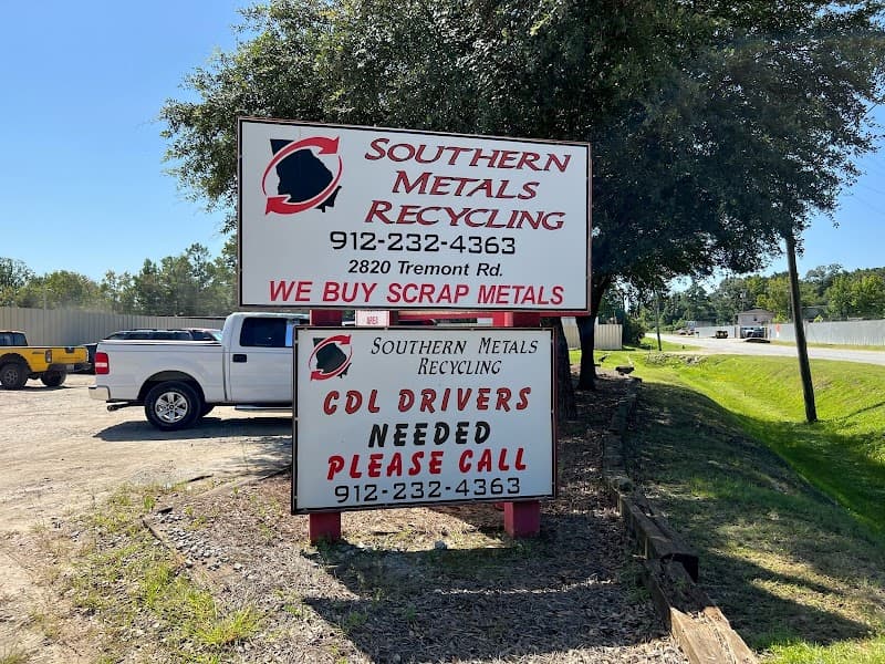 Southern Metals Recycling at 2820 Tremont Rd, Savannah, GA 31405