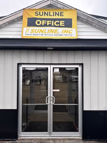 Sunline Inc at 4000 6th St SW, Cedar Rapids, IA 52404 — used auto parts in Cedar Rapids, IA