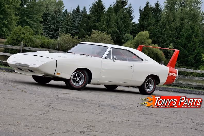Tony's Mopar Parts (parts for 60s + 70s Plymouth + Dodge Muscle Cars) at outside of town, Harrington, DE 19952 — used auto parts in Harrington, DE