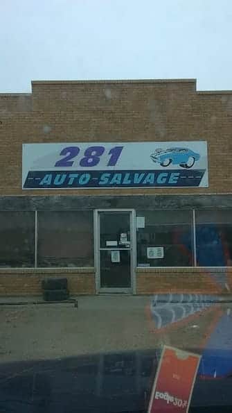 Two Eighty One Auto Salvage at 561 US-281, Great Bend, KS 67530 — used auto parts in Great Bend, KS