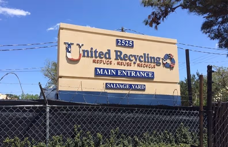 United Recycling of Cumming, LLC at 2525 Friendship Cir, Cumming, GA 30028 — used auto parts in Cumming, GA