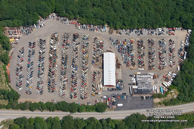 Universal Auto Salvage at 852 Millville Rd, Uxbridge, MA 01569