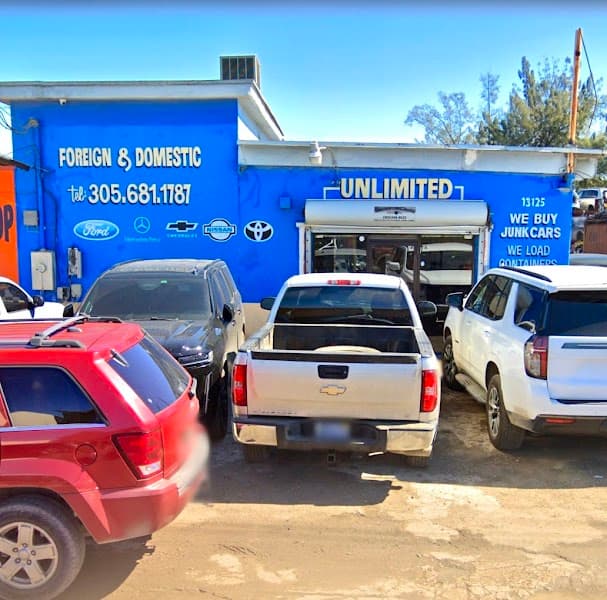 Unlimited Used Auto Parts at 13125 Cairo Ln, Opa-locka, FL 33054