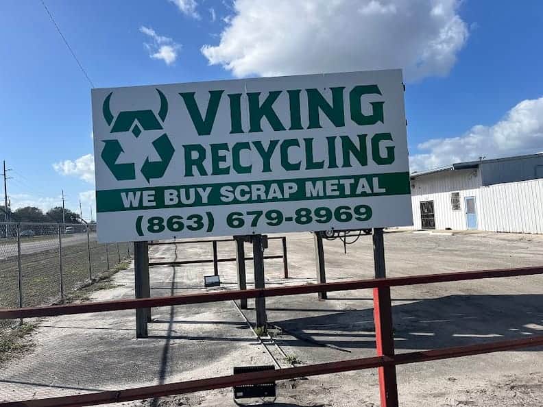 Viking Recycling at 1624 Hwy 60 West, Lake Wales, FL 33859 — used auto parts in Lake Wales, FL