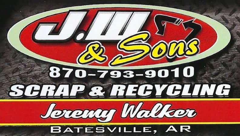 Walker Recycling Inc. JW & Sons Scrap at 2250 N St Louis, Batesville, AR 72501 — used auto parts in Batesville, AR