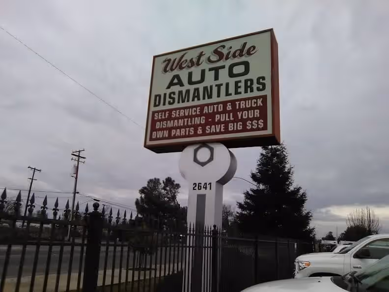 Westside Self Service Auto Dismantlers at 2641 W Belmont Ave, Fresno, CA 93728 — used auto parts in Fresno, CA