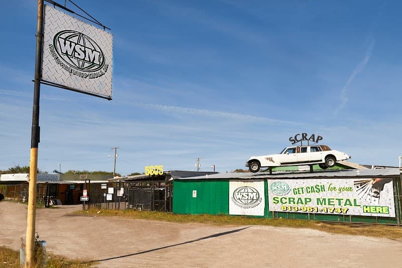 Worldwide Scrap Metals at 5605 W Linebaugh Ave, Tampa, FL 33624