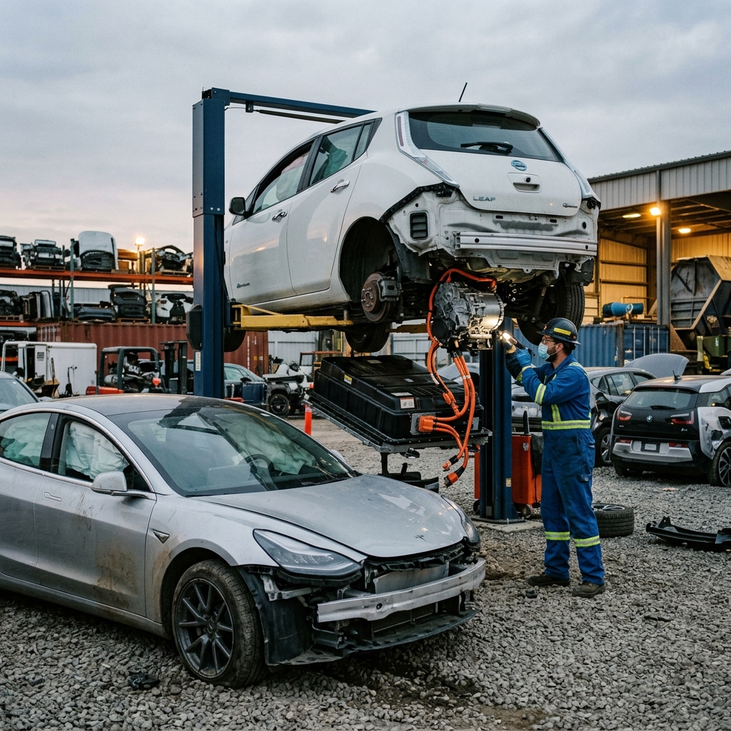 Self-Service Salvage Yard Safety: Airbags, Batteries, Fuel, and Jack Stands