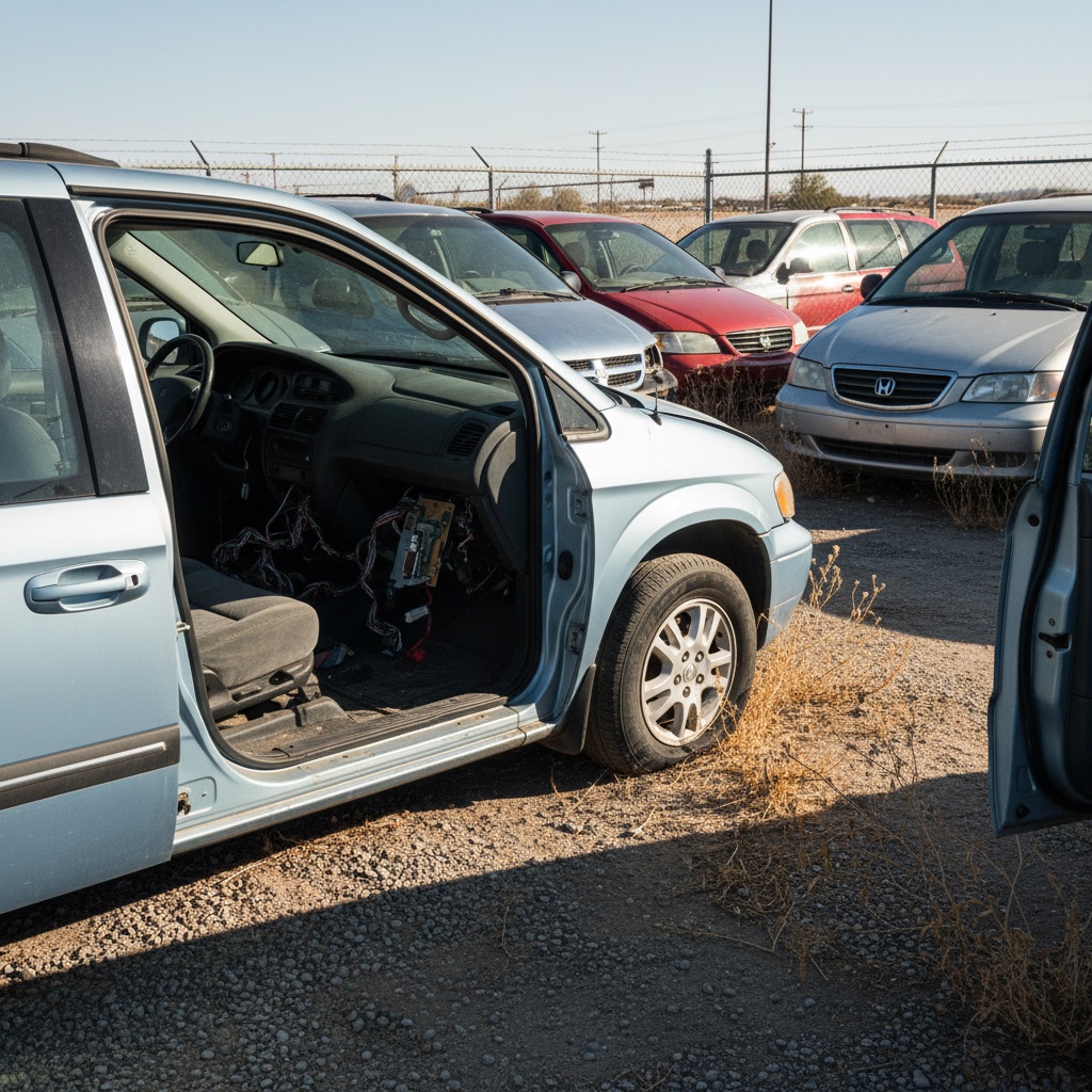 Toyota Sienna Junkyard Parts Guide: Best Parts to Pull and What Fits