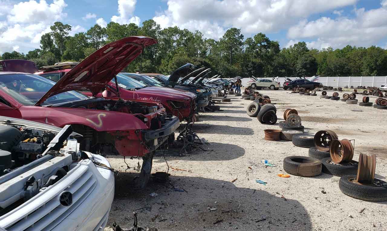 Inventory of vehicles from U-Pull-&-Pay at 1157 Jetstream Dr, Orlando, FL 32824