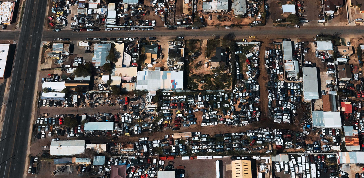 Aerial view A to Z Auto at 2724 W Buckeye Rd, Phoenix, AZ 85009