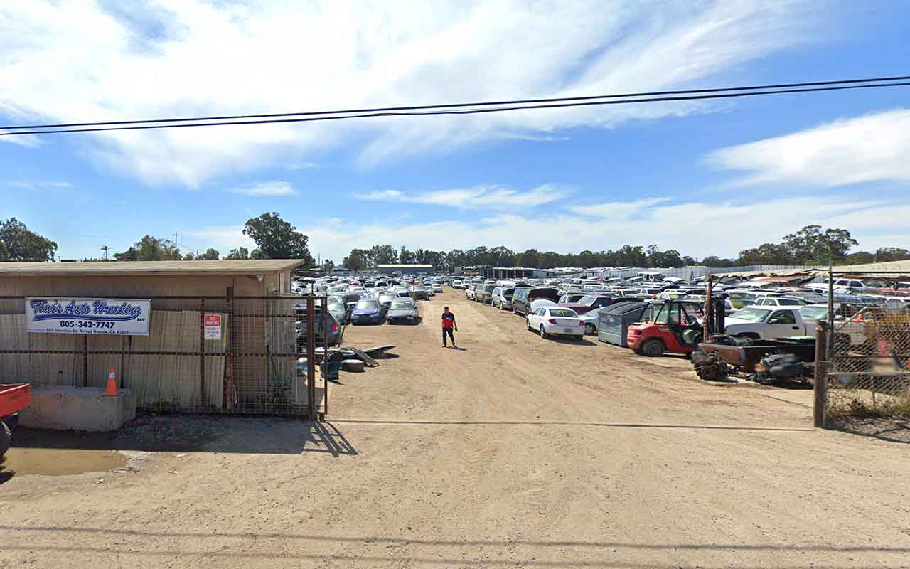 Timos Auto Wrecking at 880 Sheridan Rd, Arroyo Grande, CA 93420