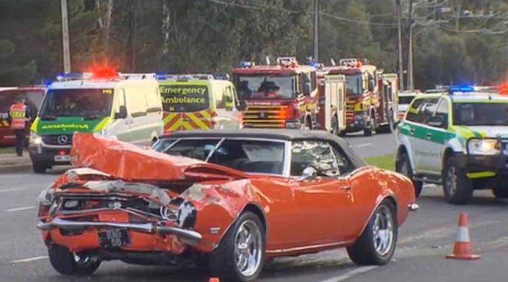 Los accidentes de autos musculosos son muy graves