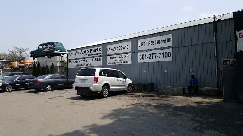 Andy's Used Auto Parts at 4551 Tanglewood Dr, Bladensburg, MD 20710