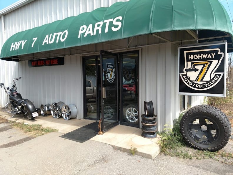 Hwy 7 Auto/Recycling Inc. at 7101 S Market St, Dover, AR 72837