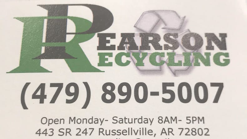 Pearson Recycling at 443 AR-247, Russellville, AR 72802